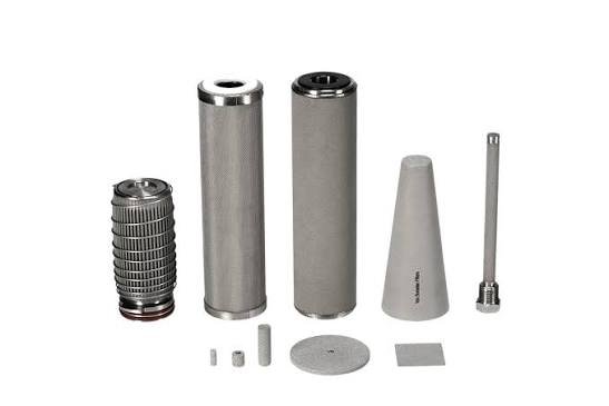 Bubble-point and laboratory testing of a filter element